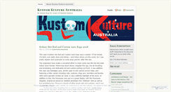 Desktop Screenshot of kustomkultureaustralia.com