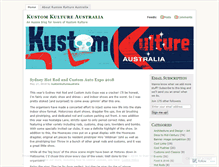 Tablet Screenshot of kustomkultureaustralia.com